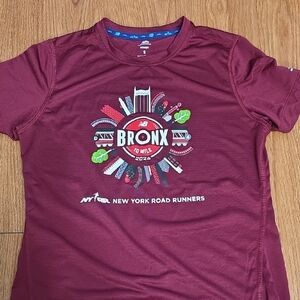 Bronx 10 Mile 2022 Maroon T-Shirt